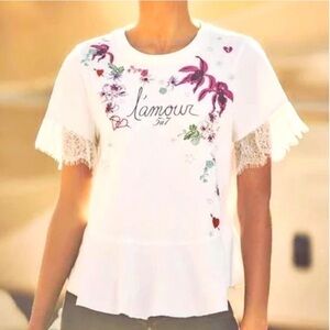 CINQ a Sept Lamour Toujours graphic t shirt